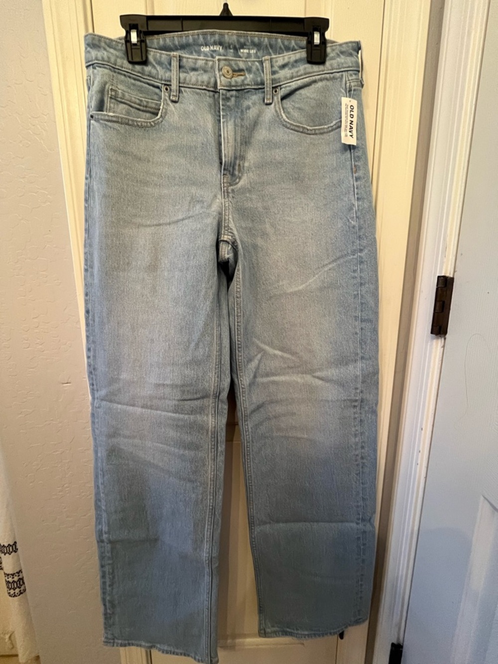 Old Navy Light Blue Wide Leg Jeans